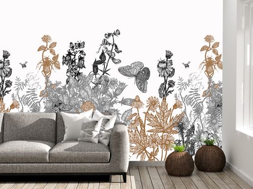 טפט Three Colour Border