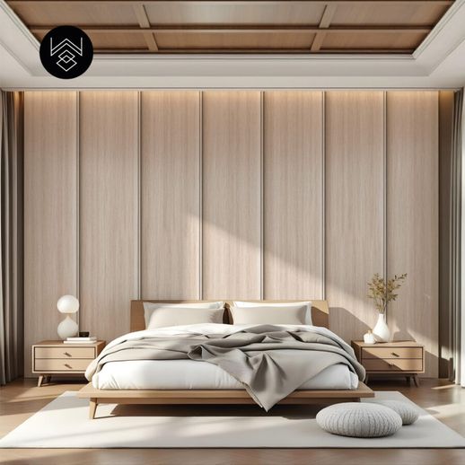 טפט דמוי פורניר אפקט אלון מולבן