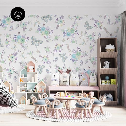 טפט באטרפליי נייס צבעוני 2