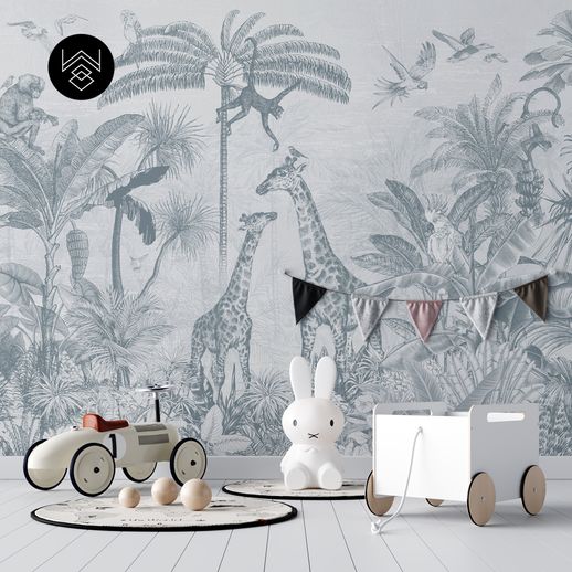 טפט גירף מגיק כחול