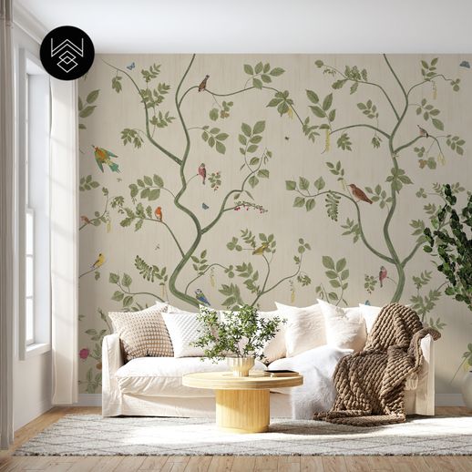 טפט ליבס גארדן בז ירוק 3