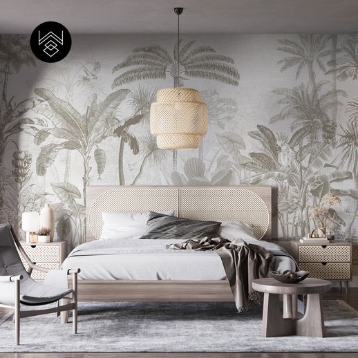 טפט גונגל וייב חום כהה