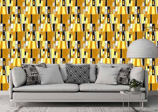 טפט Gustav Klimit pattern 7