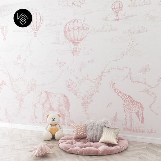 טפט מילאן 3 ורוד