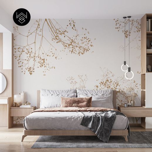 טפט קוטון ליבס 5 בהיר