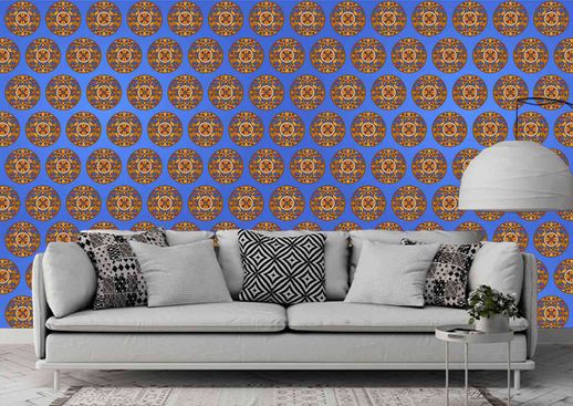 טפט Alphonse Mucha pattern 6