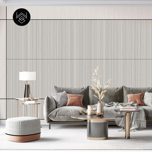 טפט ווד מודרן עץ לבן