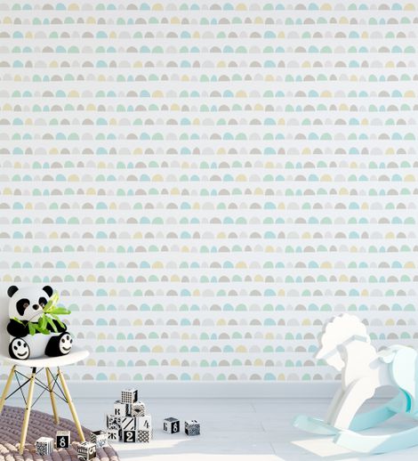 טפט חצאי עיגולים