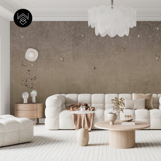 טפט בראנץ ברדס 1 חום