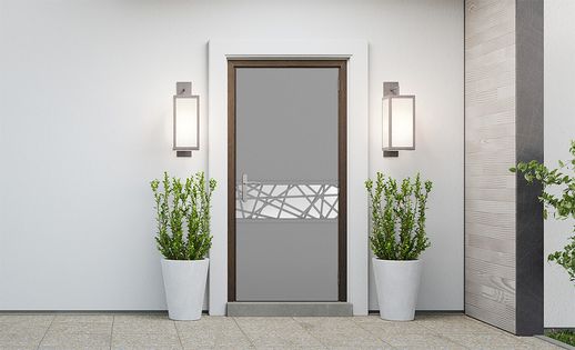 טפט לדלת 101-2 אפור בהיר