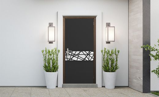 טפט לדלת 101-2 שחור