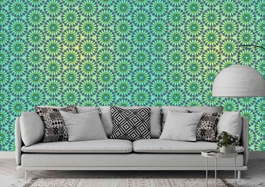 טפט Alphonse Mucha pattern 3