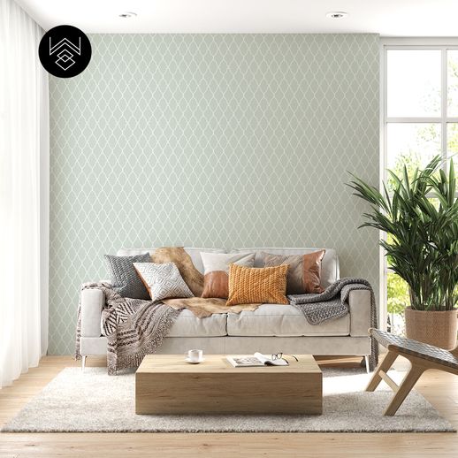 טפט מדליונים אוריינטלי מרווה