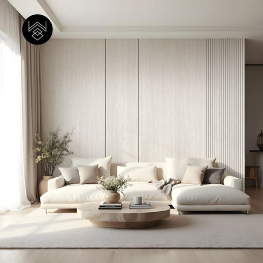 טפט דמוי פורניר טרוונטין אדמה