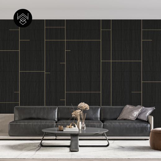 טפט אקלקט ליין שחור