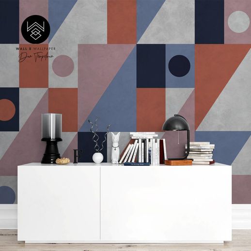 טפט רטרו שיק משופשף