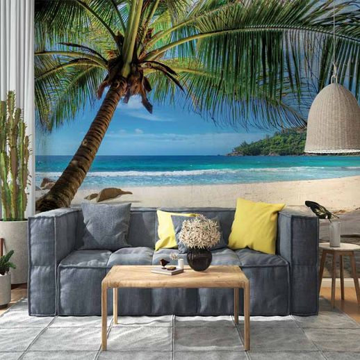 טפט טרופי - חוף שמימי