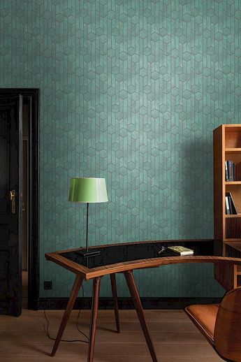 גליל טפט Kantha Teal