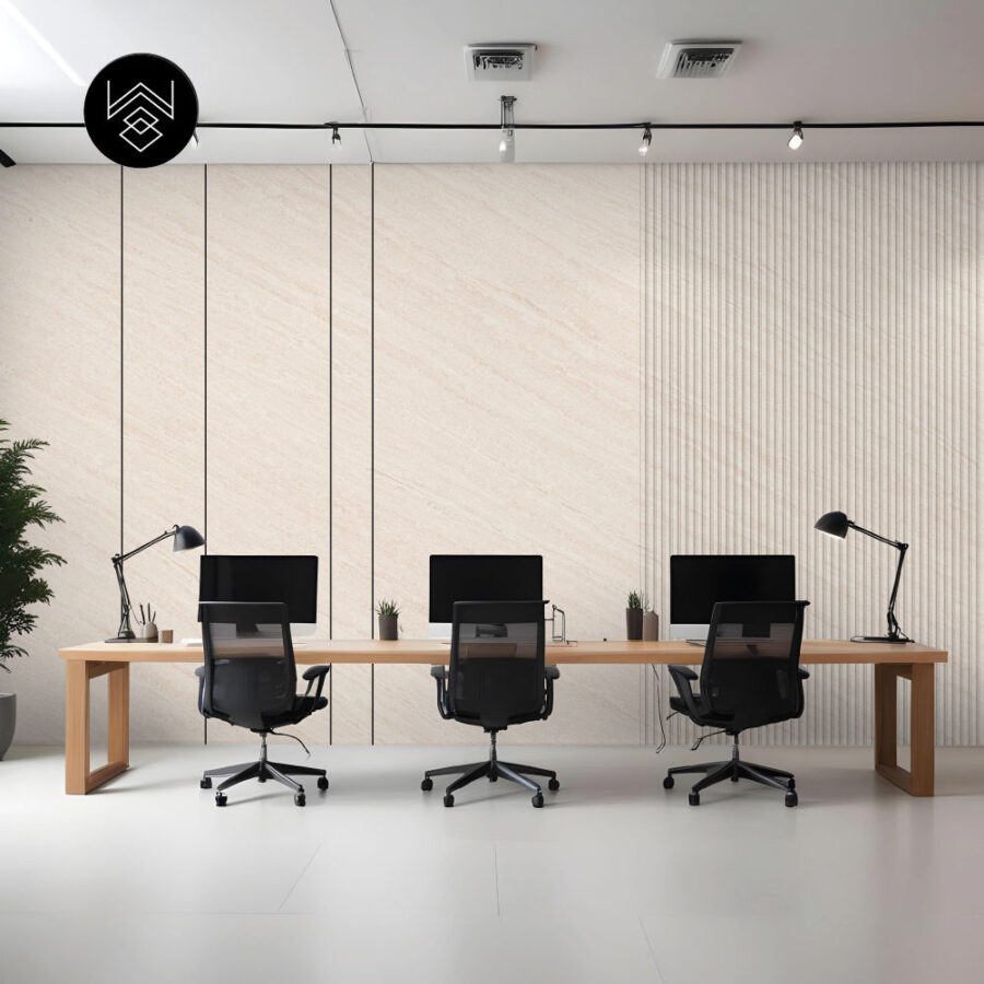 טפט דמוי פורניר טרוונטין בז’