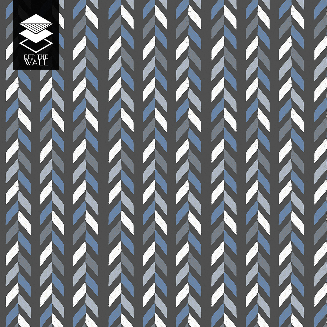 טפט שברון מלוכלך אפור