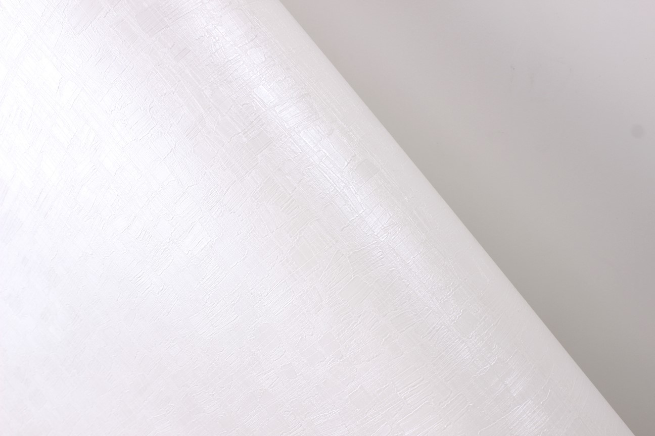 טפט מדבקה פרימיום דמוי אבן לבן