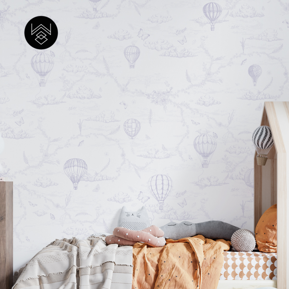 טפט מילאן פורח סגול