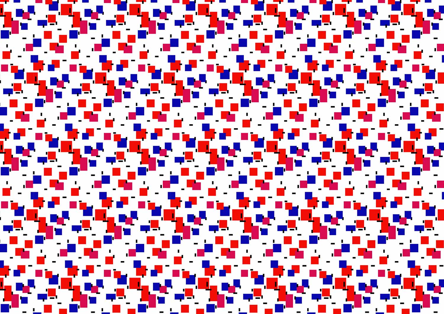 טפט Piet Mondrian Pattern 8
