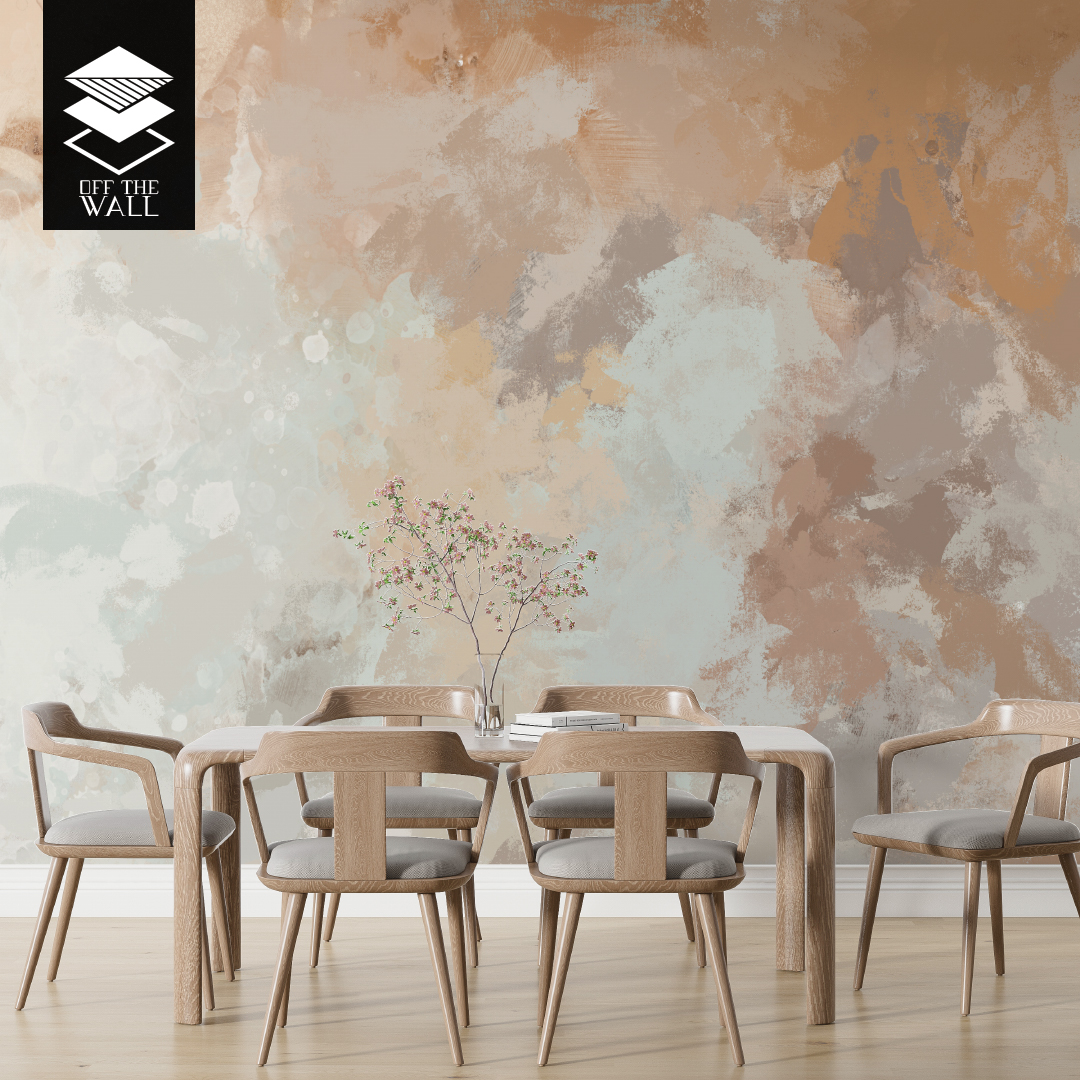 טפט אבסטרקט לילך פסטל צבעוני