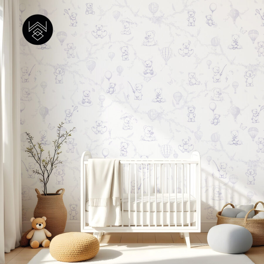 טפט מילאן דובונים סגול 4