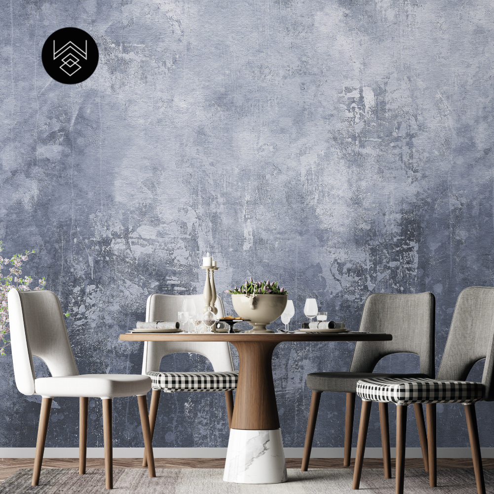 טפט ווש לנדס 7 כחול