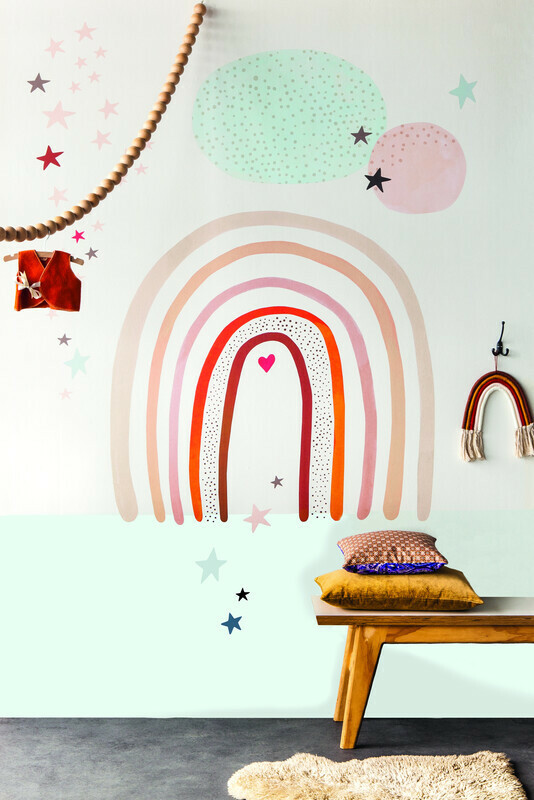 טפט סיפורי ילדים Rainbow