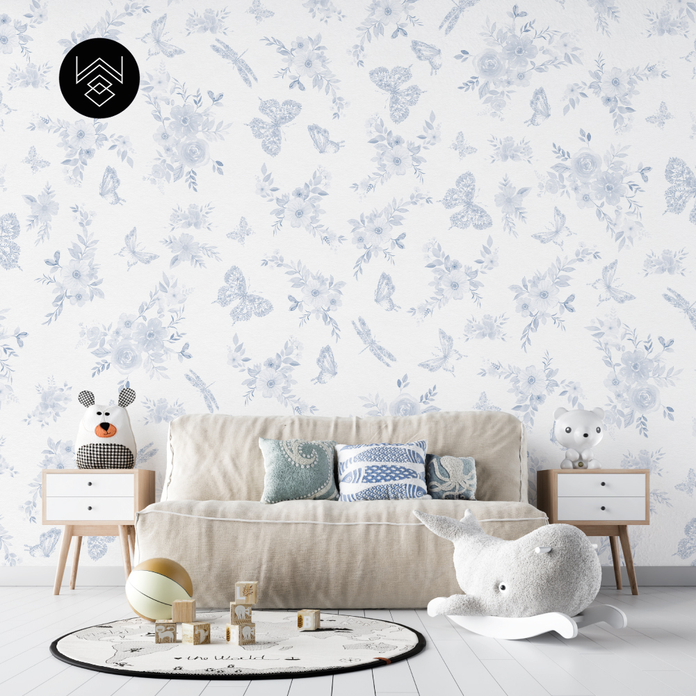 טפט באטרפליי נייס כחול