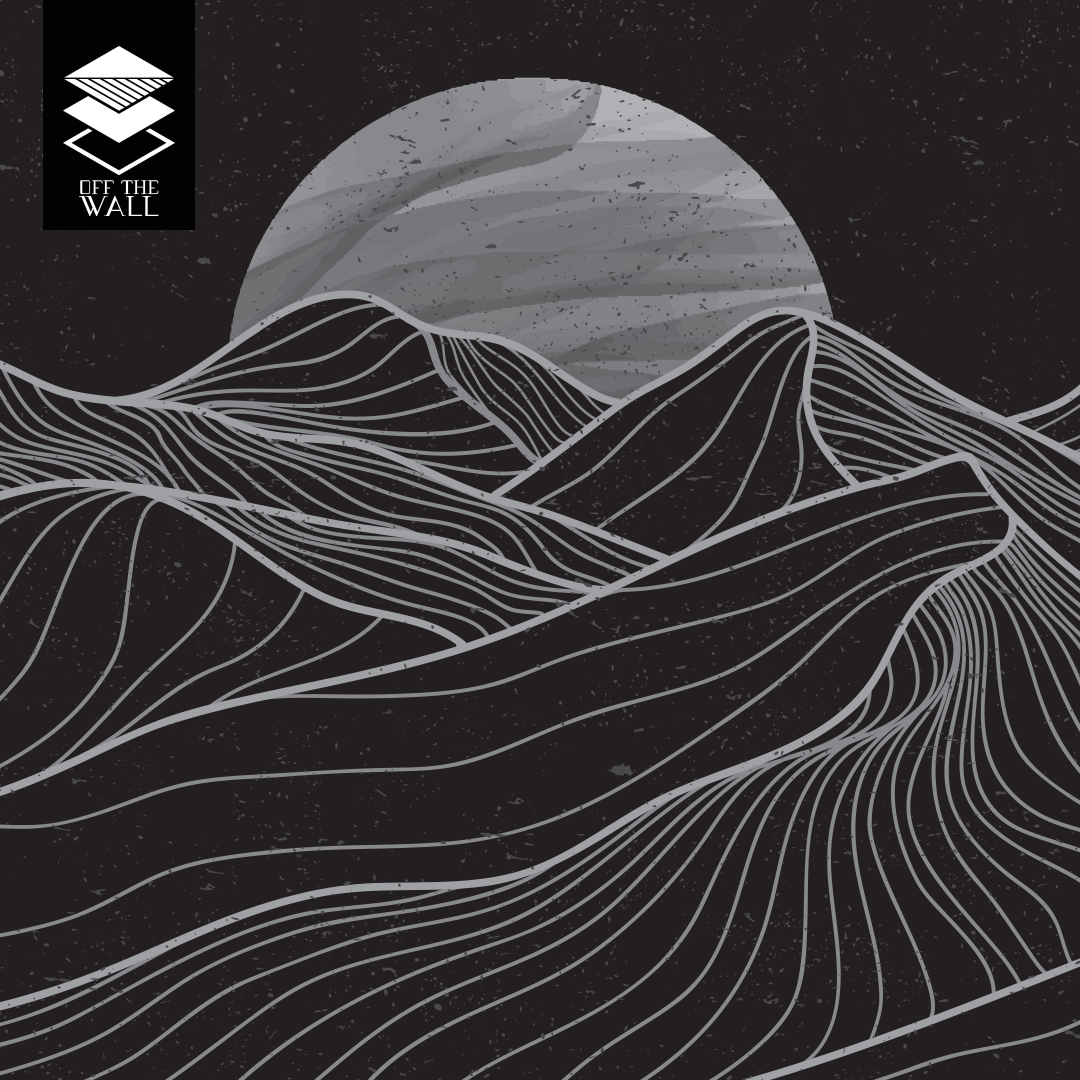 טפט מינימליסט מאונטיין אפור