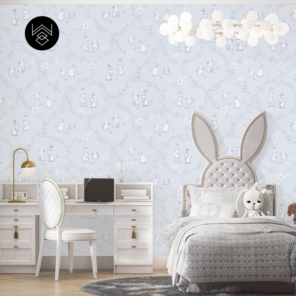 טפט ראביט אוריינט כחול