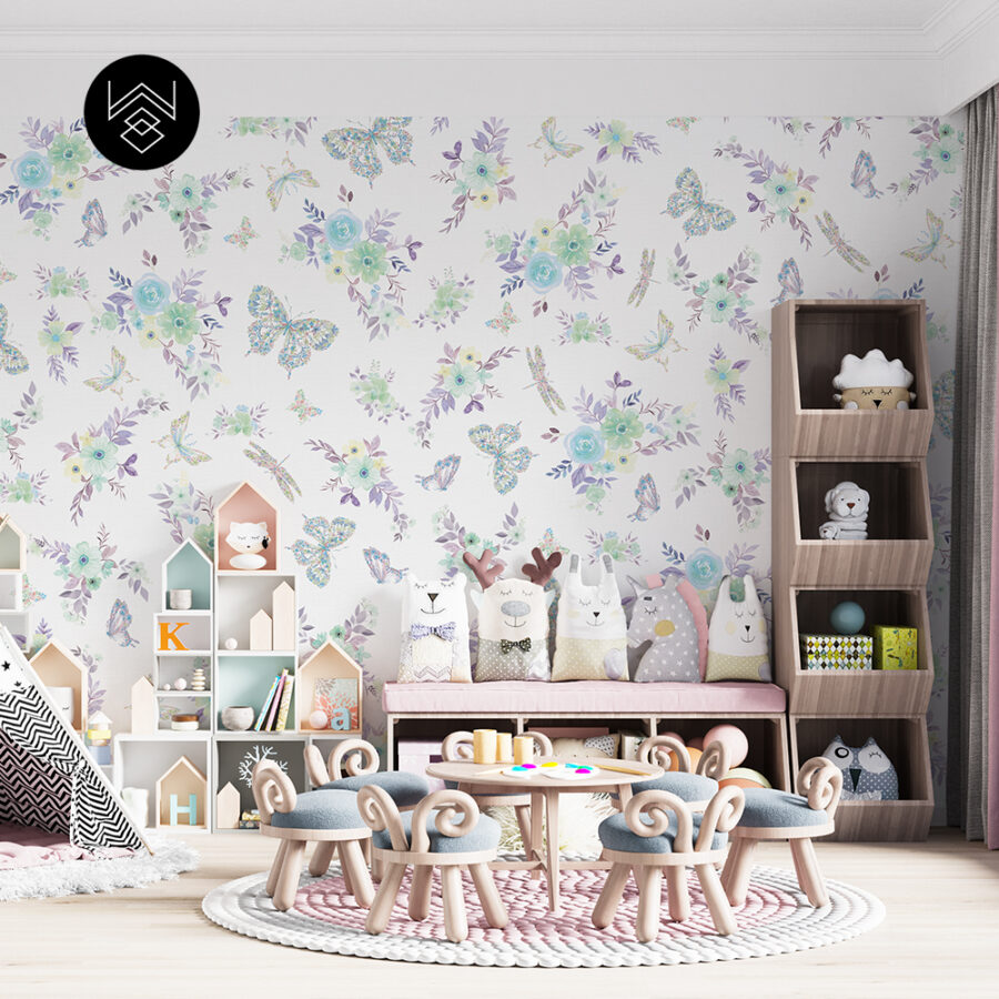 טפט באטרפליי נייס צבעוני 2