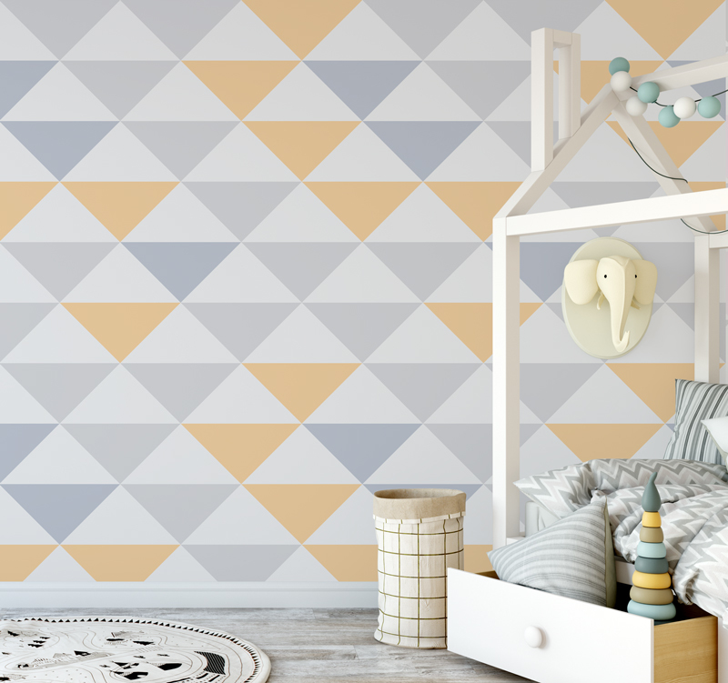 טפט משולשים גדולים 5