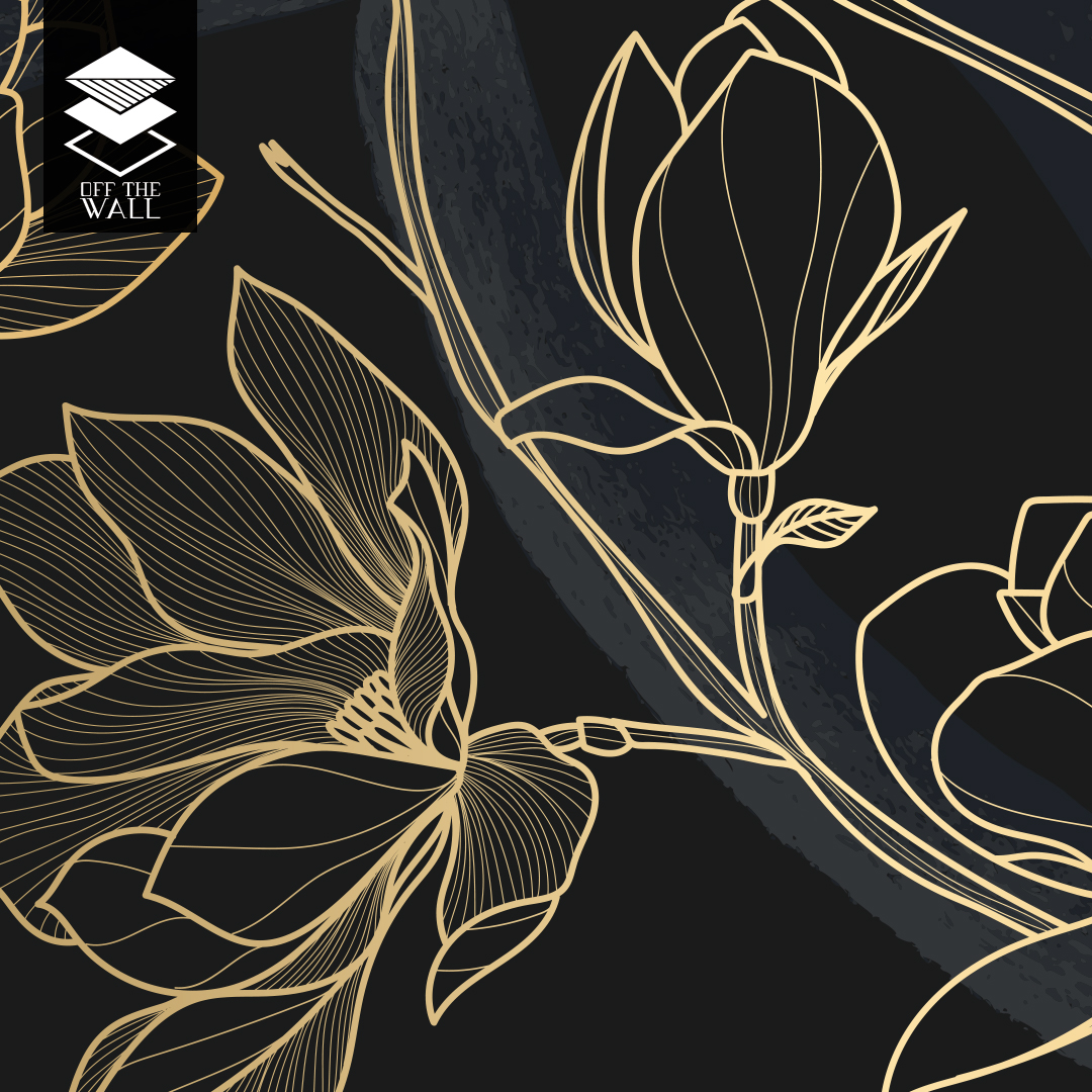 טפט מטאליק מגנוליה אוניקס