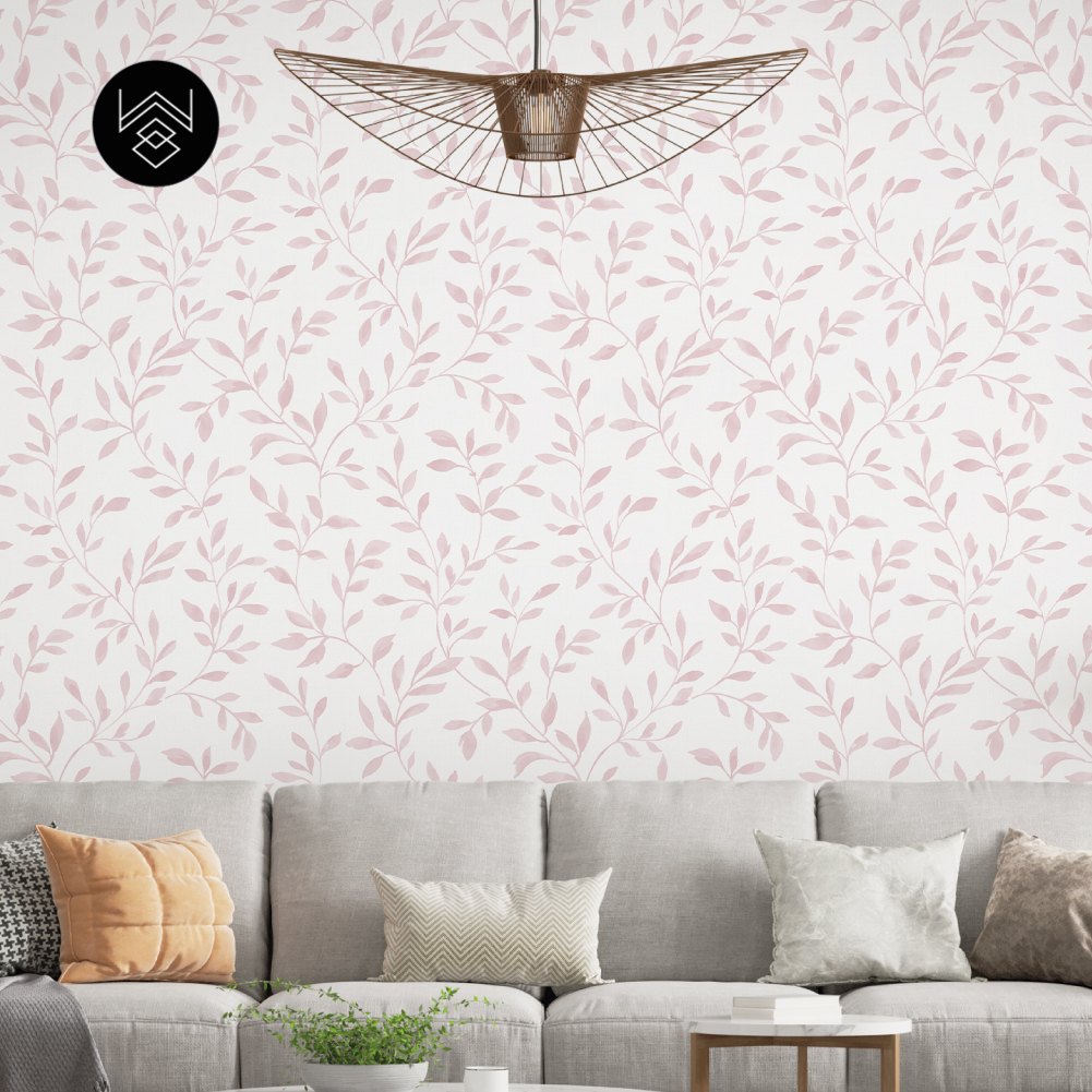 טפט ליבס פשתן ורוד