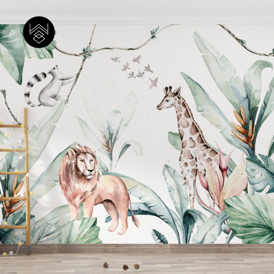 טפט ג’ונגל אפריקאי קידס 2