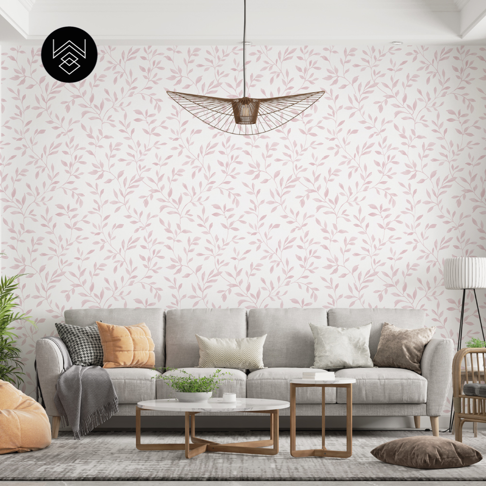 טפט ליבס פשתן ורוד