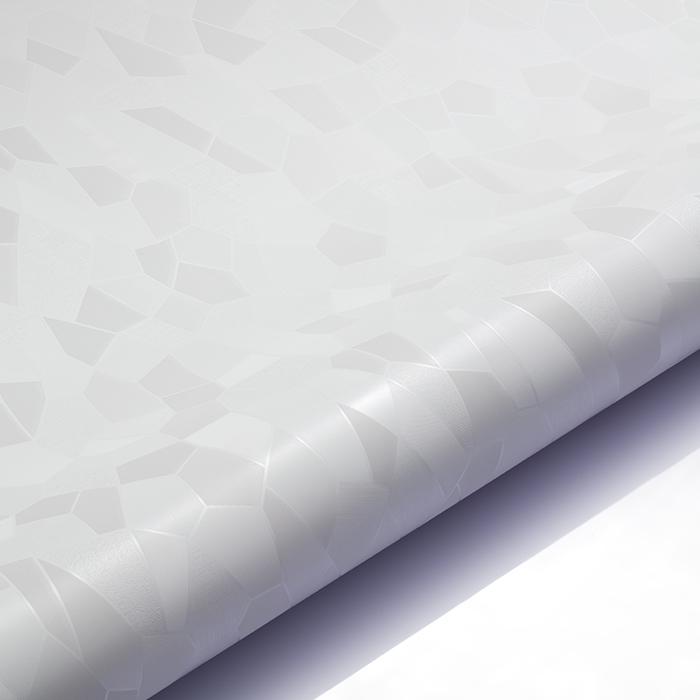 טפט מדבקה פרימיום לבן אפור צורות גיאומטריות