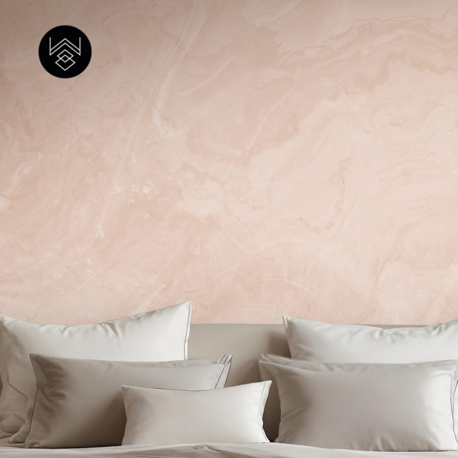 טפט מארבל נורד ורוד