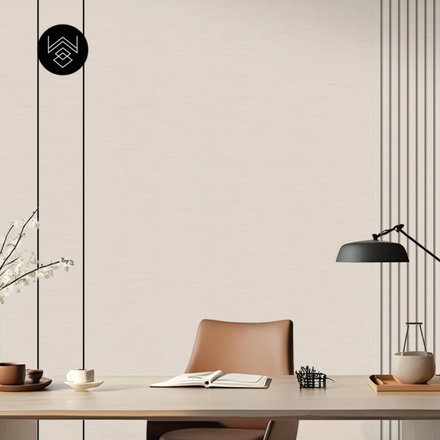 טפט דמוי פורניר פשתן משי