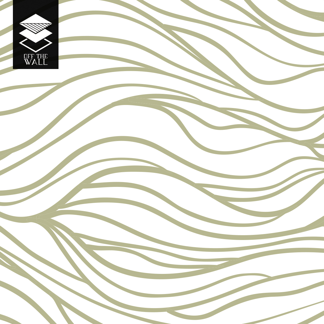 טפט ליין וויבס ירוק זית