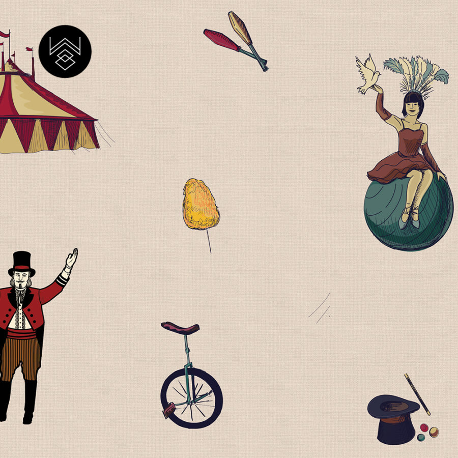 טפט קרקס מודרן