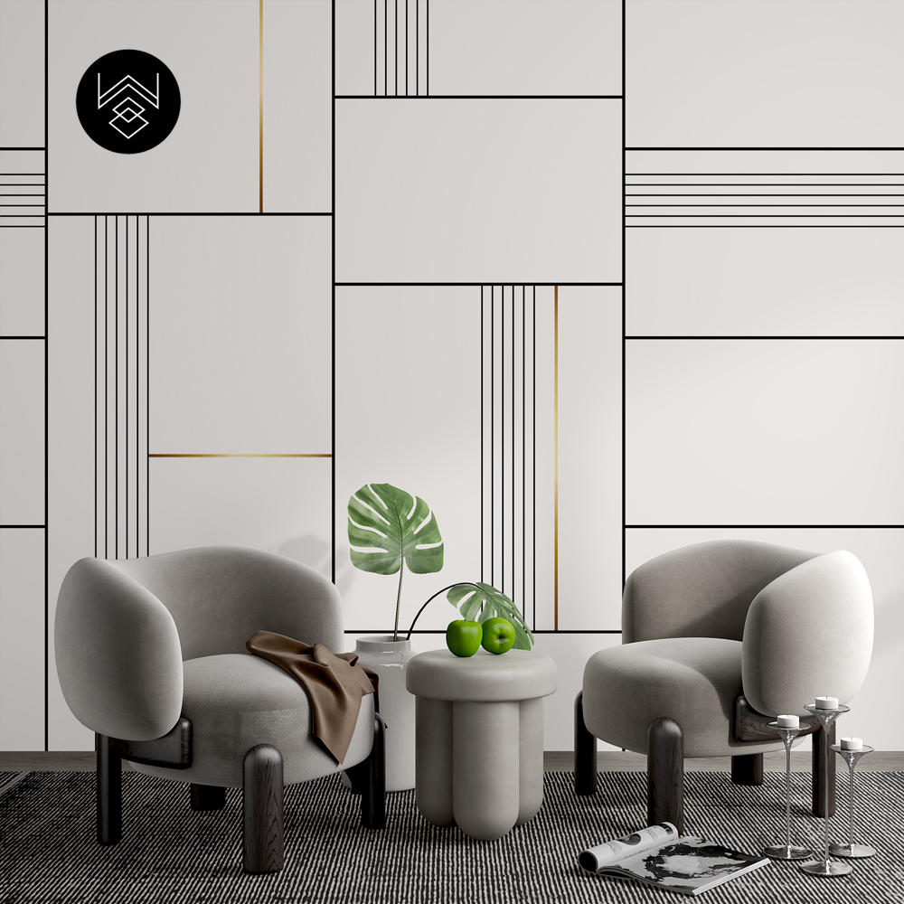 טפט קונקריט ליינס 18