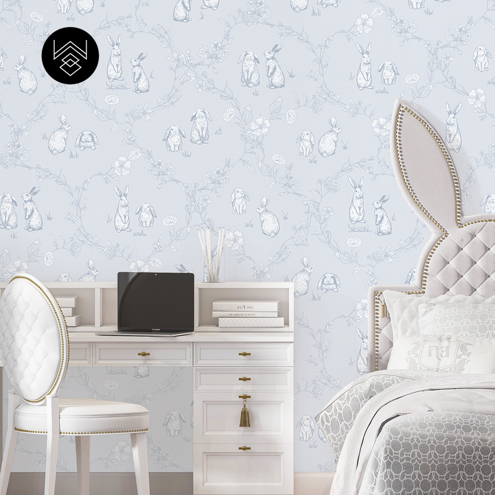 טפט ראביט אוריינט כחול