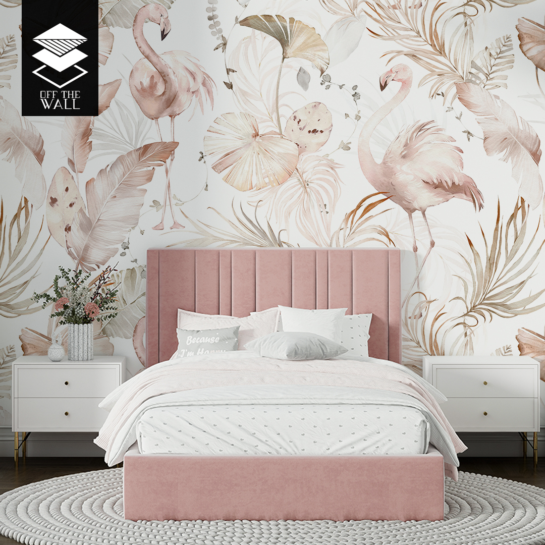 טפט פלמינגו פרן ורוד