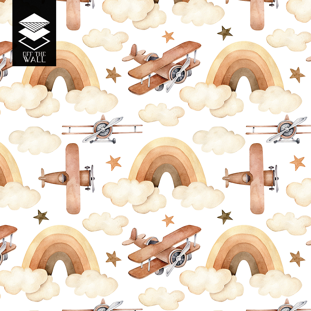 טפט פסטל אביאיישן קידס