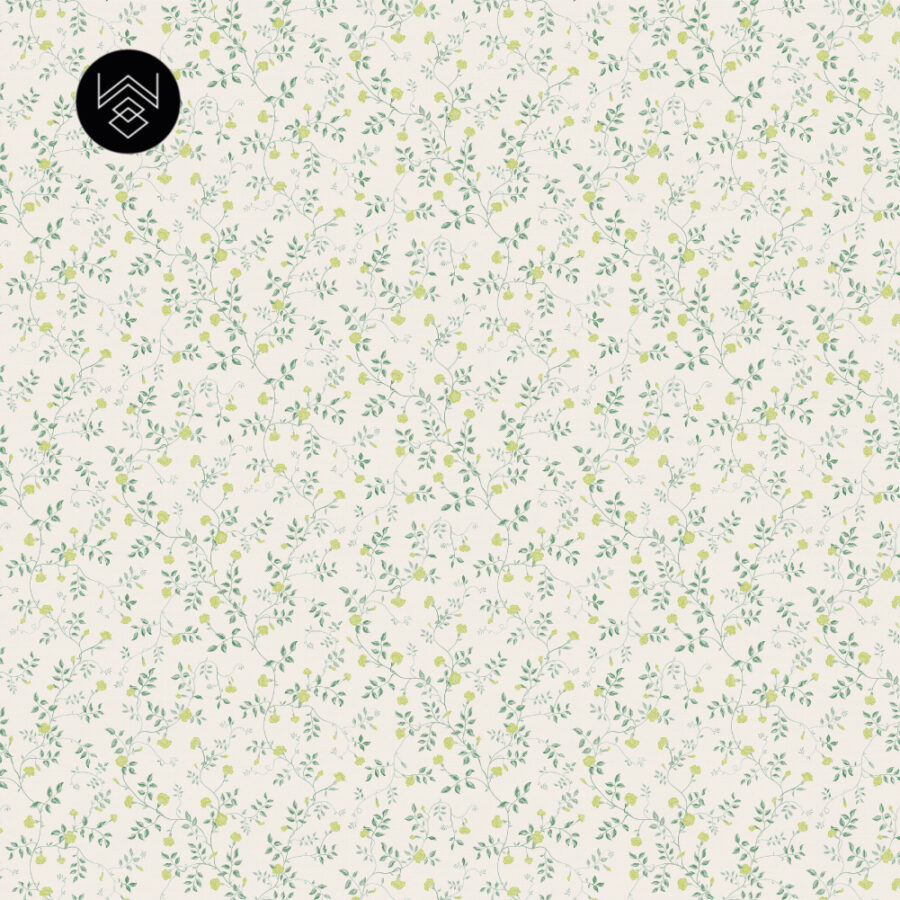 טפט רוז בייבי ליין ירוק